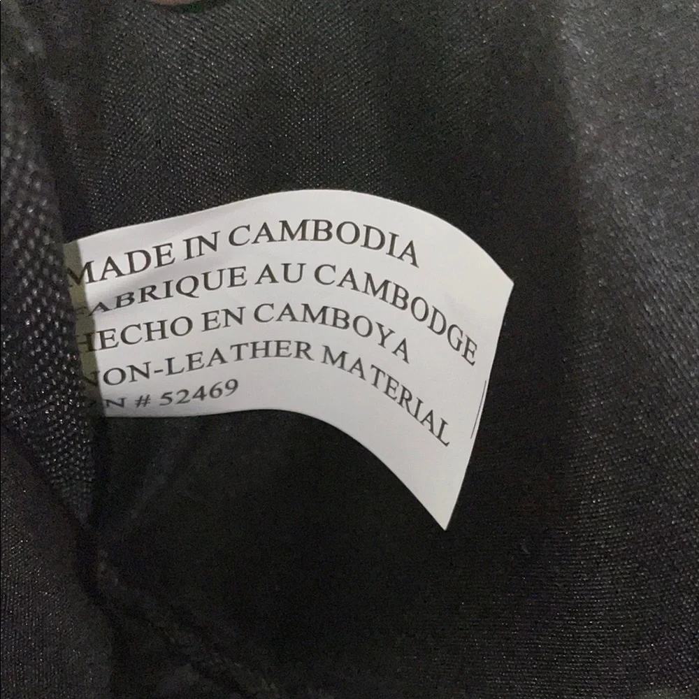 Black Crocodile-Embossed  Bag - Picture 4 of 4